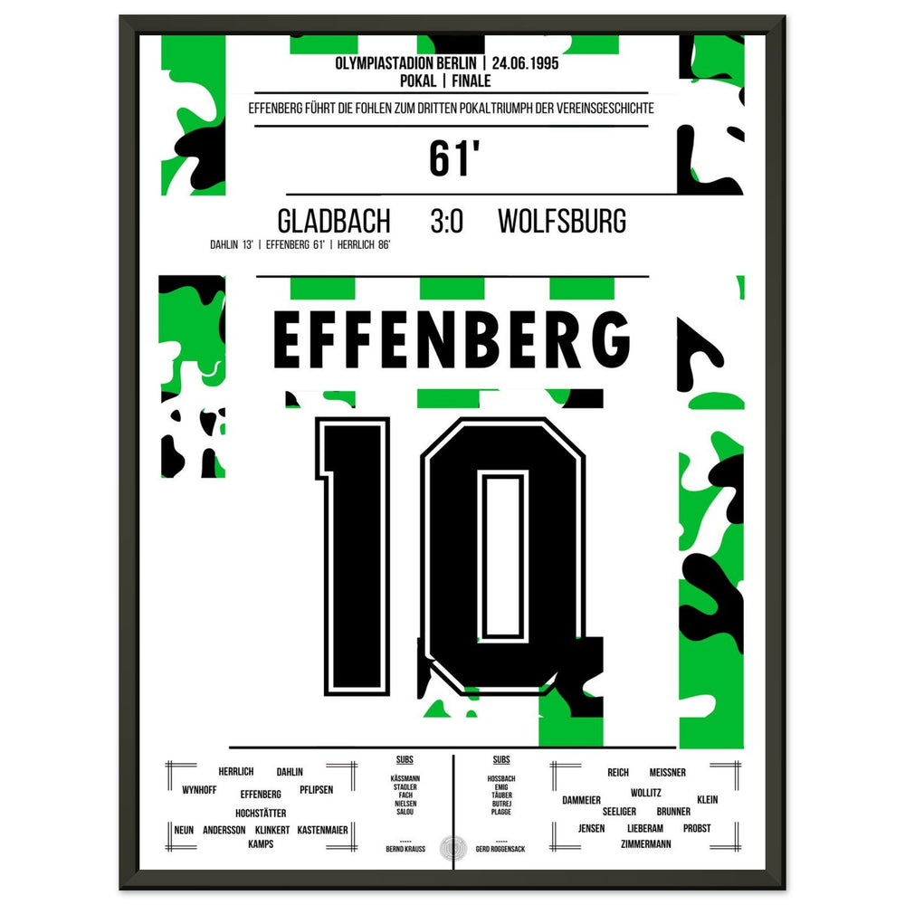 Effenberg zum 2:0 bei Pokalsieg gegen Wolfsburg 1995