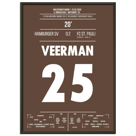 St. Pauli's Derby-Sieg in 2020 