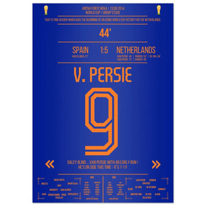 Van Persie's famous flying header over Casillas in 2014