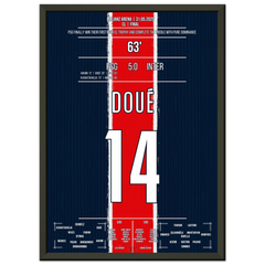 <tc>Two goals for the ages: Doué gives Paris immortal glory in Munich!





</tc>